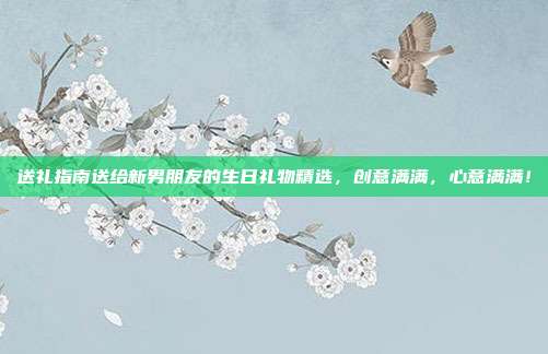 送礼指南送给新男朋友的生日礼物精选，创意满满，心意满满！