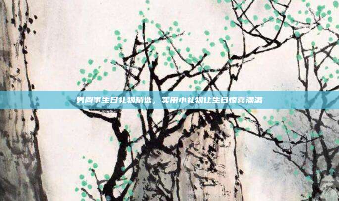 男同事生日礼物精选，实用小礼物让生日惊喜满满