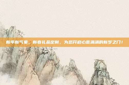 新年新气象，新春礼品定制，为您开启心意满满的新岁之门！