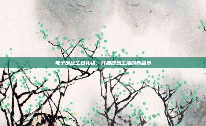 电子创意生日礼物，开启智慧生活的新篇章