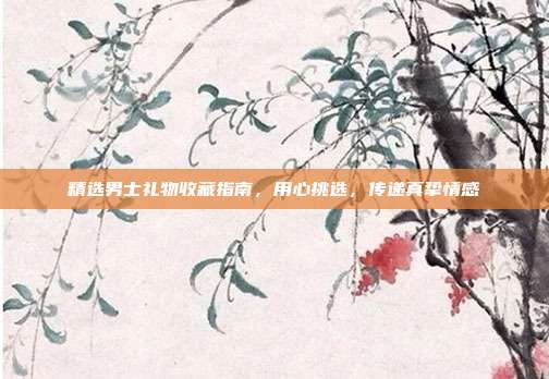 精选男士礼物收藏指南，用心挑选，传递真挚情感