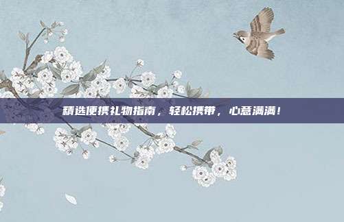 精选便携礼物指南，轻松携带，心意满满！