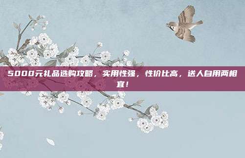 5000元礼品选购攻略，实用性强，性价比高，送人自用两相宜！