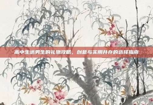 高中生送男生的礼物攻略，创意与实用并存的选择指南