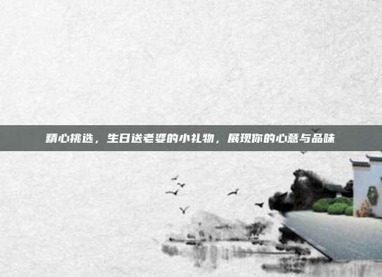 精心挑选，生日送老婆的小礼物，展现你的心意与品味