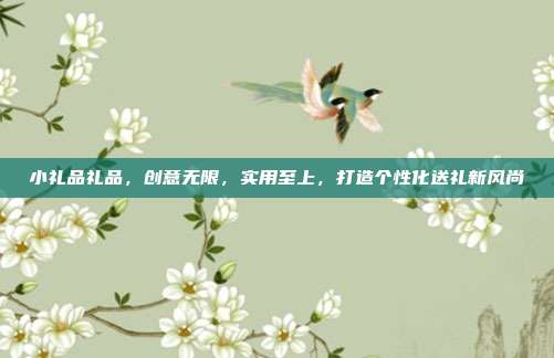 小礼品礼品，创意无限，实用至上，打造个性化送礼新风尚