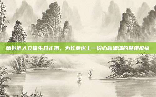 精选老人立体生日礼物，为长辈送上一份心意满满的健康祝福