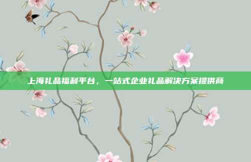 上海礼品福利平台，一站式企业礼品解决方案提供商