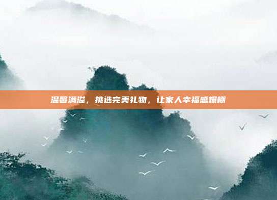 温馨满溢，挑选完美礼物，让家人幸福感爆棚
