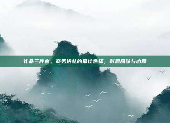 礼品三件套，商务送礼的最佳选择，彰显品味与心意
