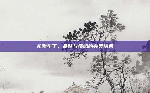 礼物车子，品味与情感的完美结合
