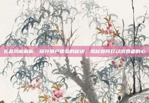 礼品功能解析，提升用户体验的秘诀，揭秘如何打动消费者的心