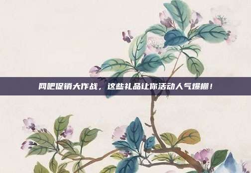 网吧促销大作战，这些礼品让你活动人气爆棚！