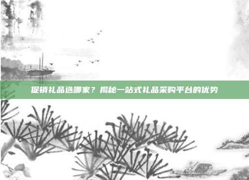 促销礼品选哪家？揭秘一站式礼品采购平台的优势