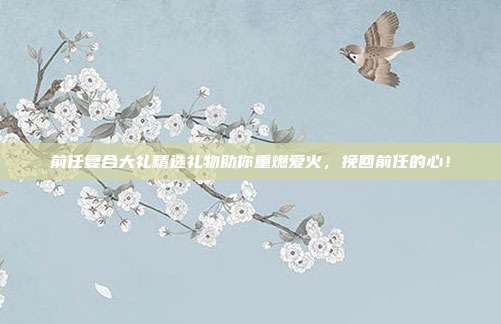 前任复合大礼精选礼物助你重燃爱火，挽回前任的心！