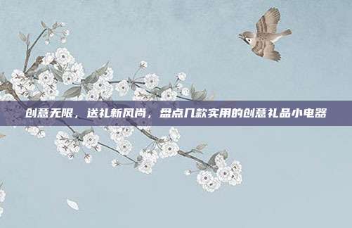创意无限，送礼新风尚，盘点几款实用的创意礼品小电器