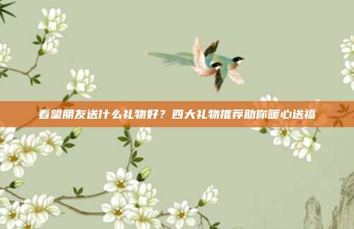 看望朋友送什么礼物好？四大礼物推荐助你暖心送福