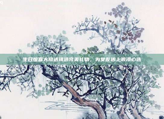 生日惊喜大放送挑选完美礼物，为女友送上浪漫心选