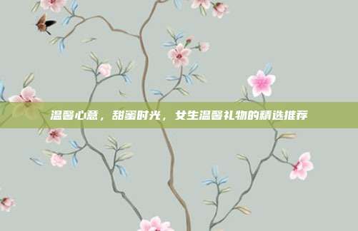 温馨心意，甜蜜时光，女生温馨礼物的精选推荐