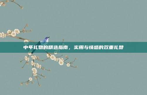 中年礼物的精选指南，实用与情感的双重礼赞