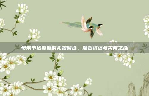 母亲节送婆婆的礼物精选，温馨祝福与实用之选