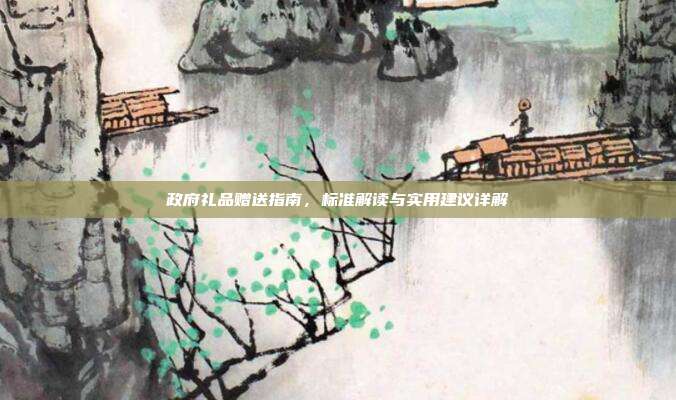 政府礼品赠送指南，标准解读与实用建议详解