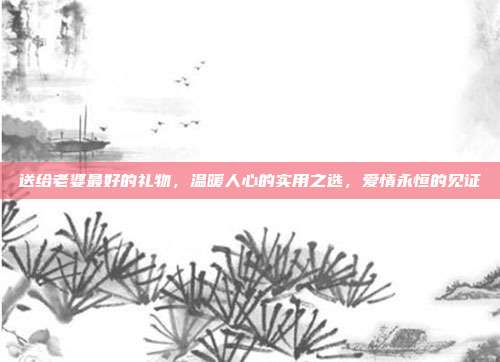 送给老婆最好的礼物，温暖人心的实用之选，爱情永恒的见证