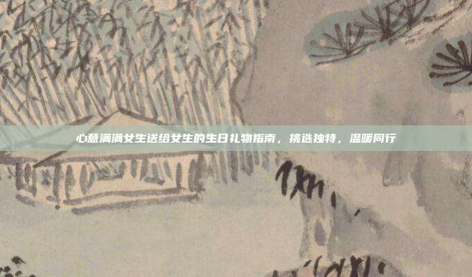 心意满满女生送给女生的生日礼物指南，挑选独特，温暖同行