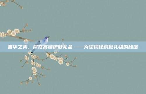 奢华之美，尽在高端护肤礼品——为您揭秘精致礼物的秘密