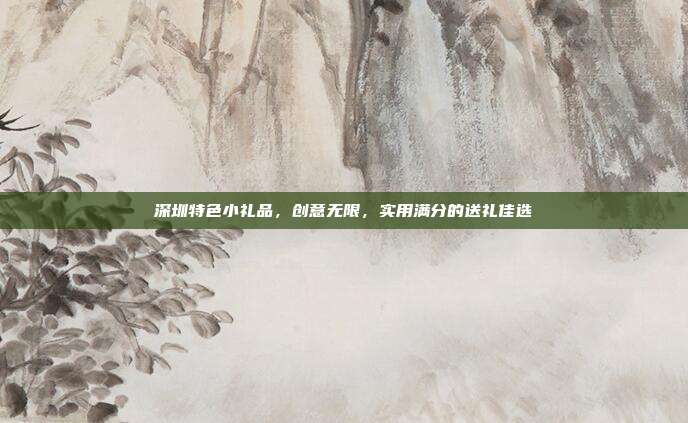 深圳特色小礼品，创意无限，实用满分的送礼佳选