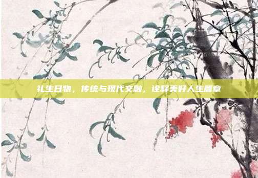 礼生日物，传统与现代交融，诠释美好人生篇章