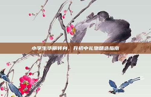 小学生华丽转身，升初中礼物精选指南