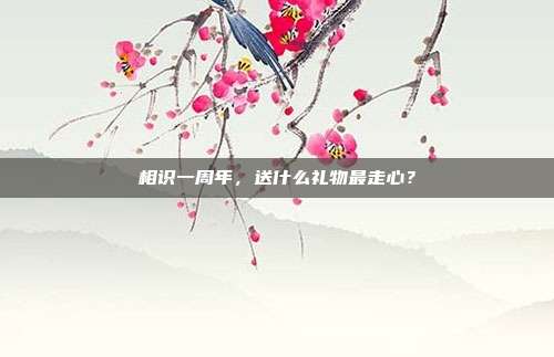 相识一周年，送什么礼物最走心？