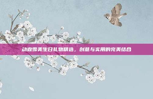 动森雪美生日礼物精选，创意与实用的完美结合
