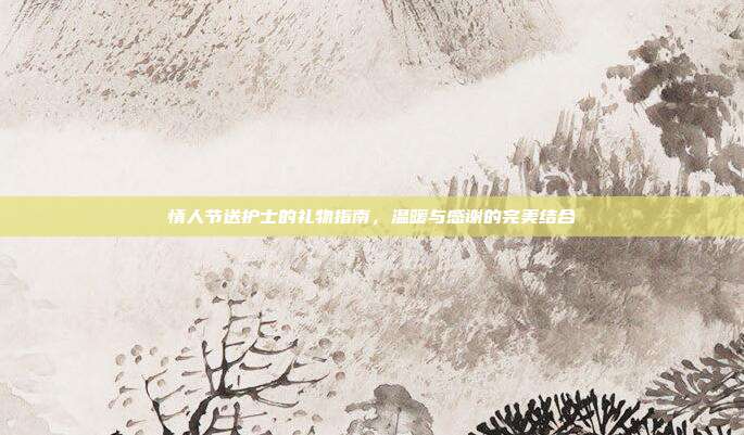 情人节送护士的礼物指南，温暖与感谢的完美结合