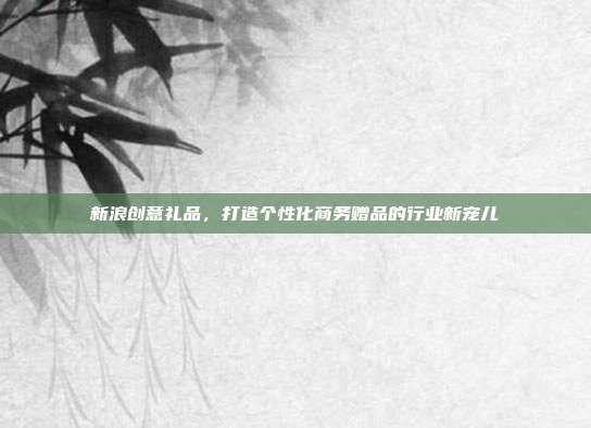 新浪创意礼品，打造个性化商务赠品的行业新宠儿