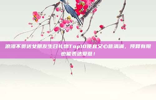 浪漫不贵送女朋友生日礼物Top10便宜又心意满满，预算有限也能表达爱意！