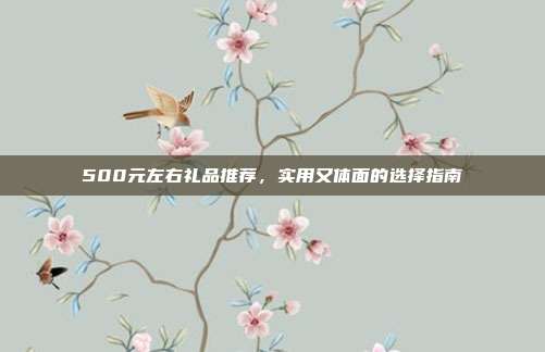 500元左右礼品推荐，实用又体面的选择指南