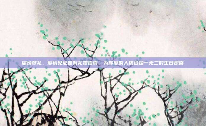 深情献礼，爱情见证定制礼物指南，为你爱的人挑选独一无二的生日惊喜