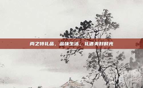 尚之特礼品，品味生活，礼遇美好时光