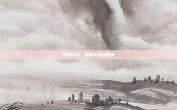 生病生日，温馨礼物送健康