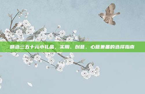 精选三五十元小礼品，实用、创意、心意兼备的选择指南