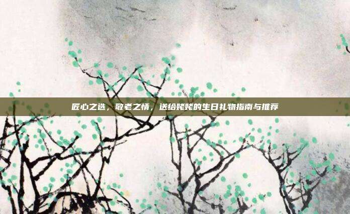 匠心之选，敬老之情，送给姥姥的生日礼物指南与推荐