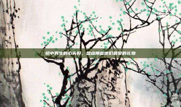 初中男生的心头好，盘点那些他们最爱的礼物