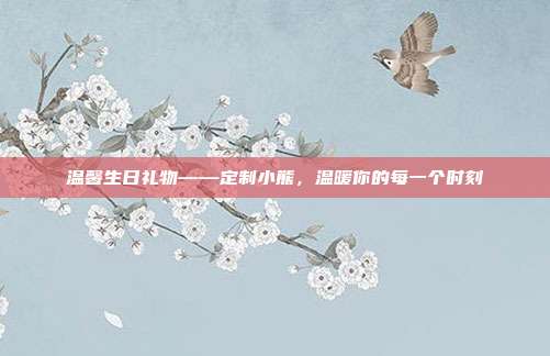 温馨生日礼物——定制小熊，温暖你的每一个时刻