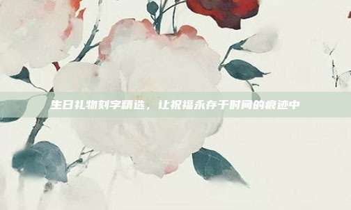 生日礼物刻字精选，让祝福永存于时间的痕迹中