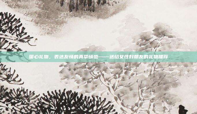 暖心礼物，表达友情的真挚情感——送给女性好朋友的礼物推荐