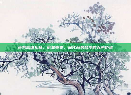 商务高级礼品，彰显尊贵，深化商务合作的无声桥梁