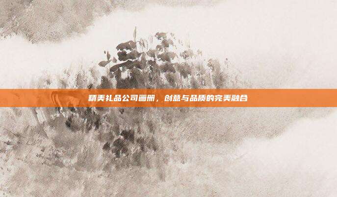 精美礼品公司画册，创意与品质的完美融合