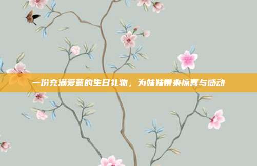 一份充满爱意的生日礼物，为妹妹带来惊喜与感动